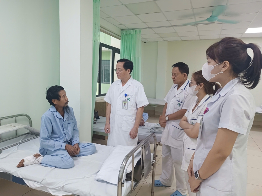 Bệnh viện đa khoa Ngọc Bích hỗ trợ bệnh nhân có hoàn cảnh khó khăn