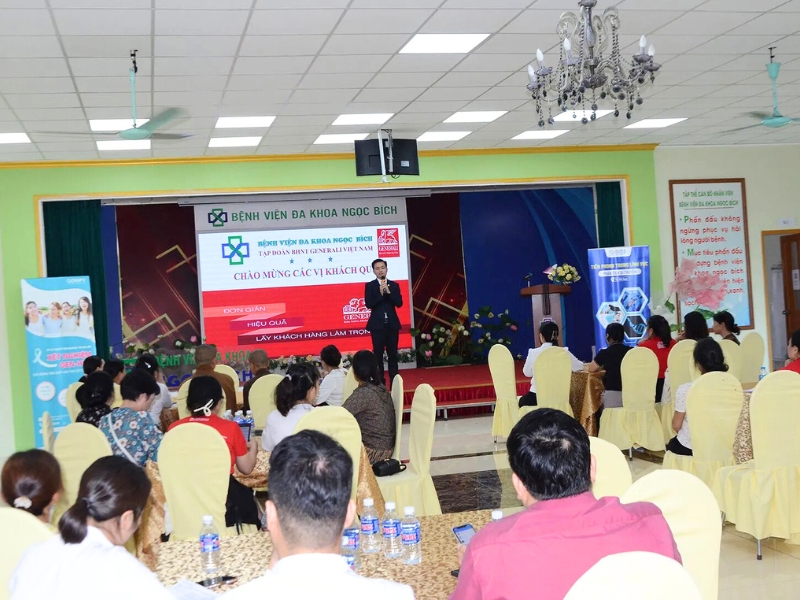 Hội thảo và khám sức khỏe cho khách hàng của công ty bảo hiểm nhân thọ Generali