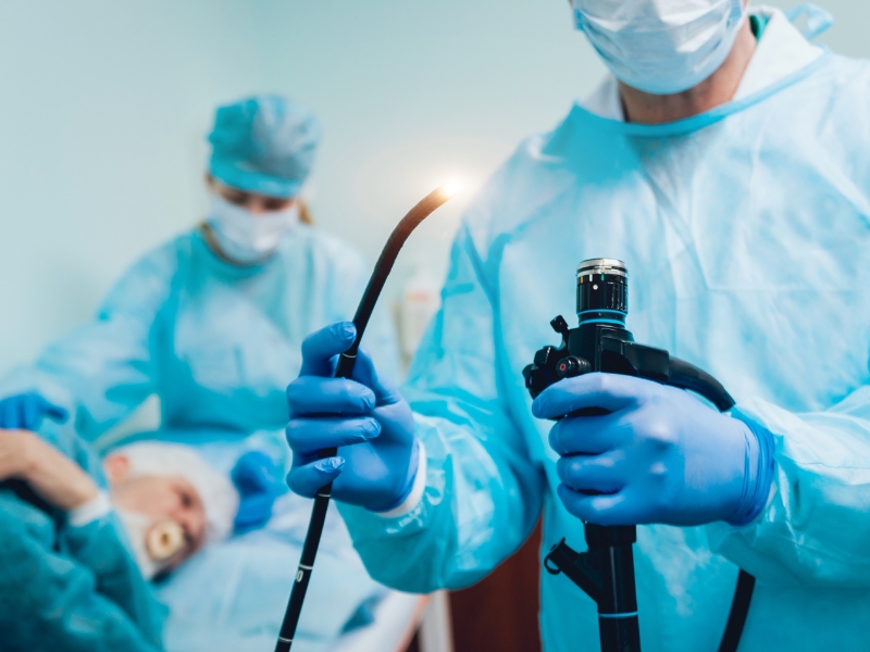 Một ca lấy dị vật qua đường nội soi dạ dày thành công vừa diễn ra tại Bệnh viện đa khoa Ngọc Bích