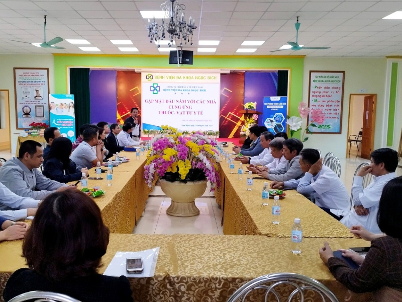 Hội thảo gặp mặt đầu năm với các nhà cung ứng thuốc