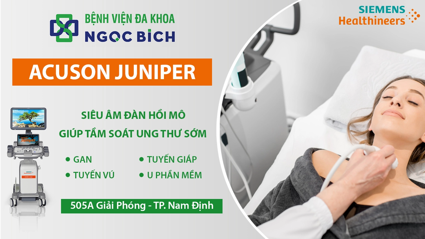 Acuson Juniper - Siêu âm đàn hồi mô giúp tầm soát ung thư sớm